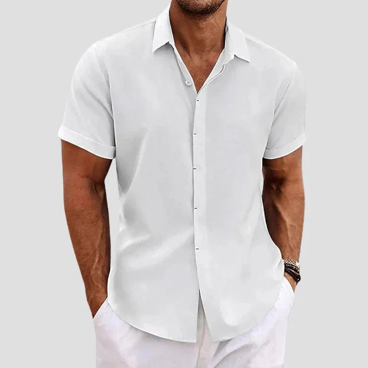 Belmont Short Sleeve Linen Shirt