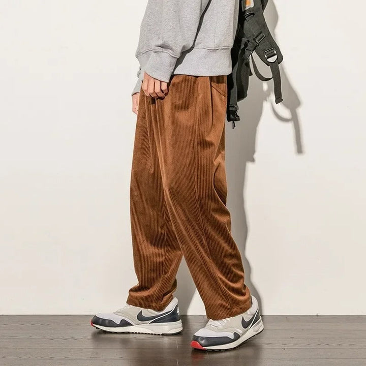 Ultra-Soft Maranello Sweatpants – Cotton-Woven Corduroy with Deep Pockets